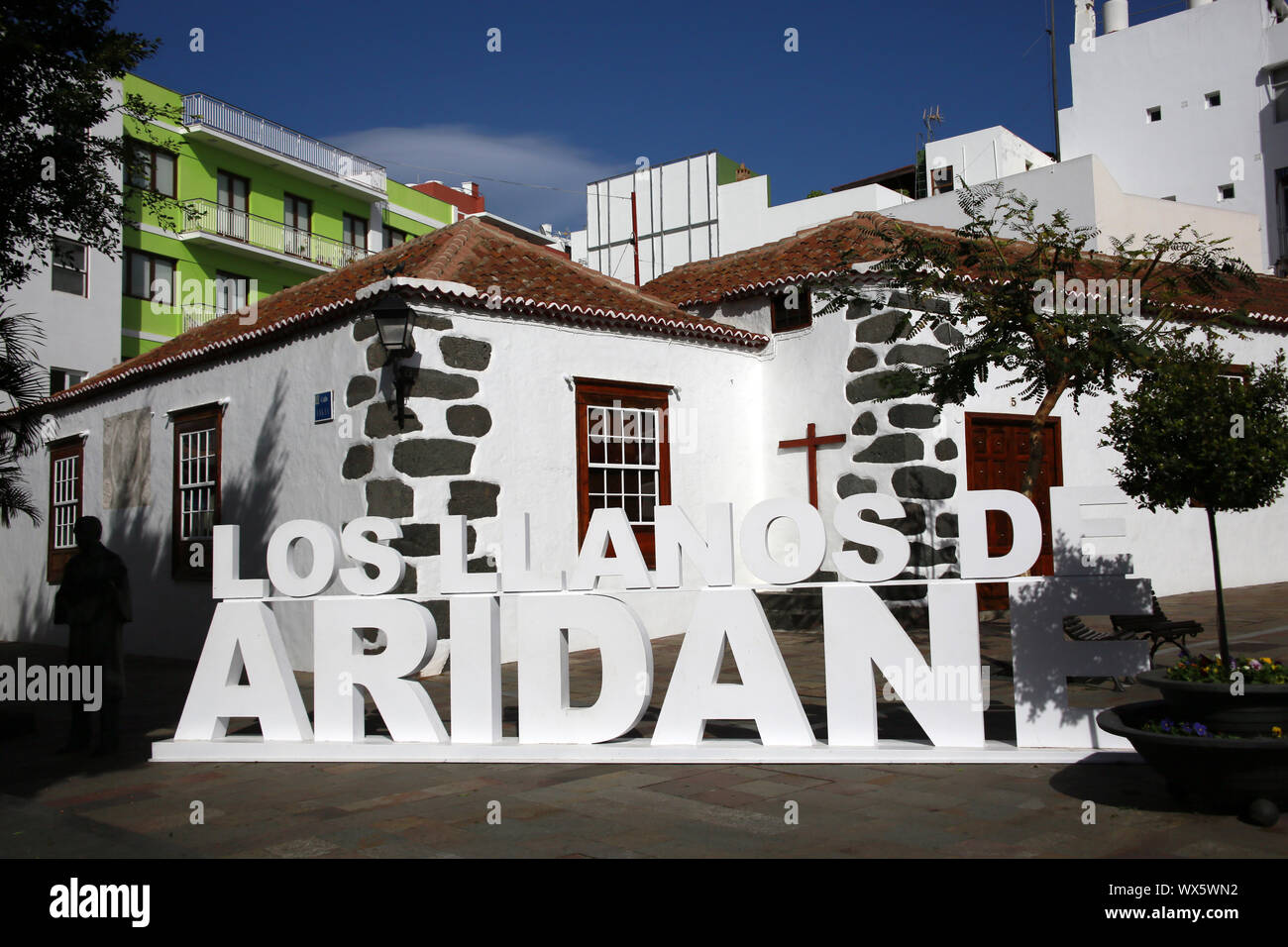 Lettering Los Llanos de Aridane Art Project The City in the Museum