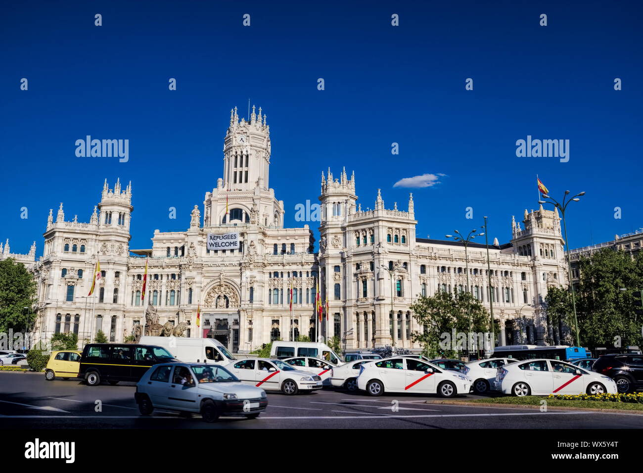 Madrid, Palacio de Cibeles Stock Photo