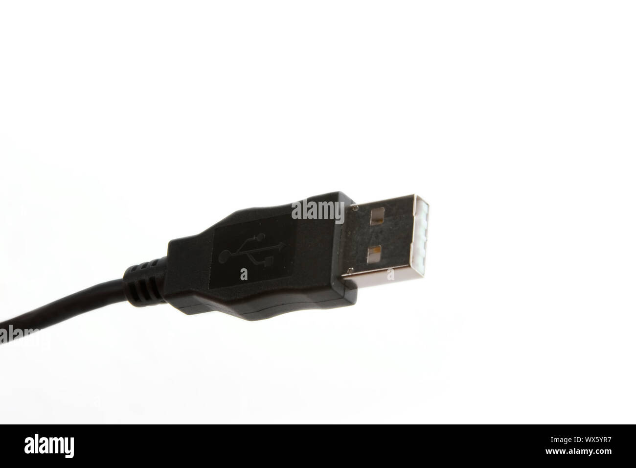 USB cable detail Stock Photo Alamy