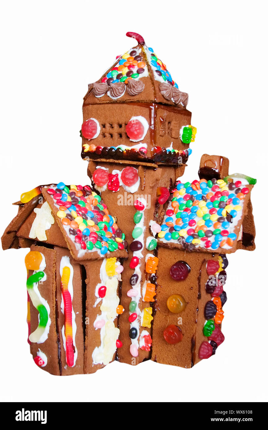 Ginger Bread House Stock Photo Alamy