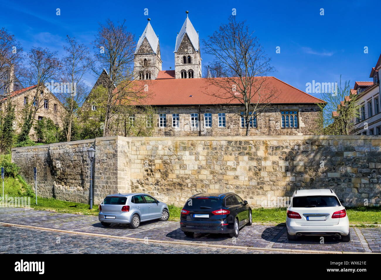 Halberstadt, Church of Our Lady Stock Photo