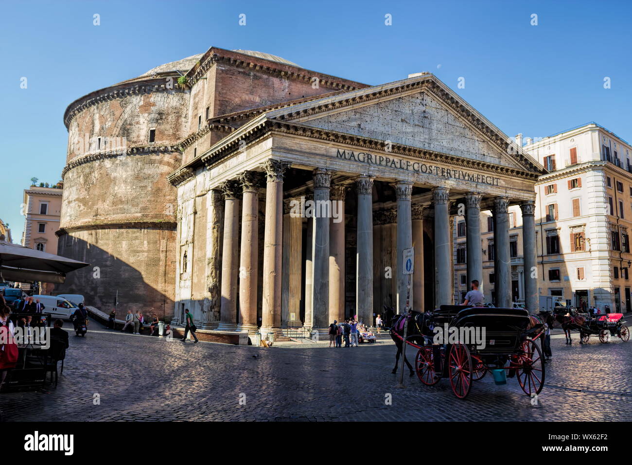 pantheon piazza della rotonda řím itálie