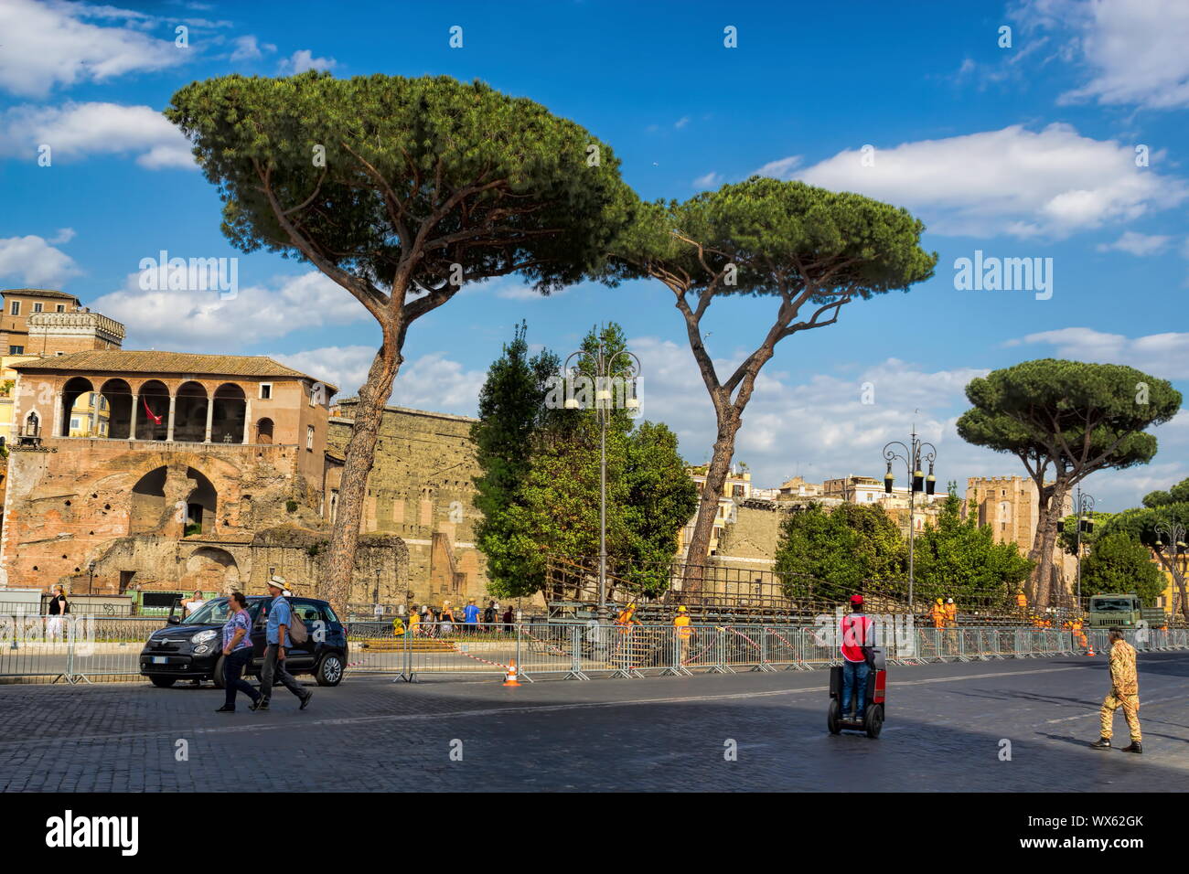 Rome, Trajan market Stock Photo