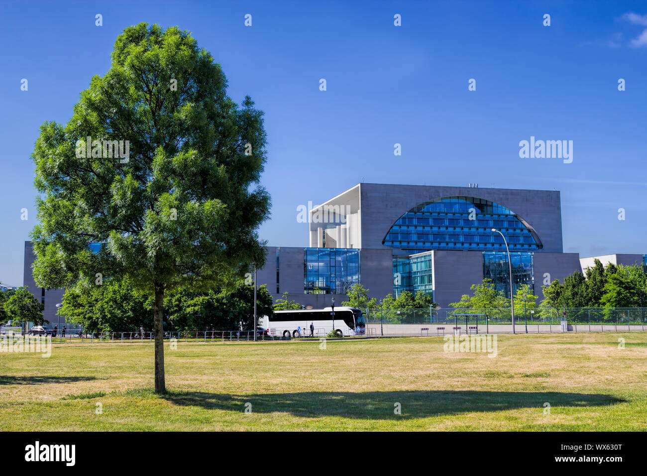 Berlin, Chancellery Stock Photo