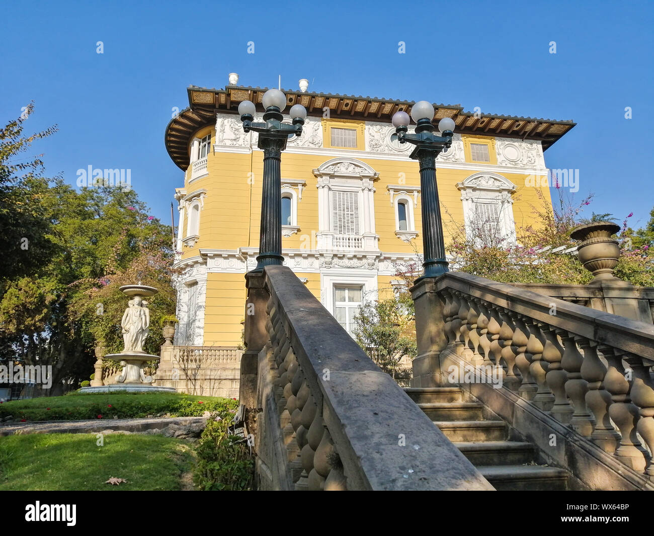 Cochabamba - Bolivia, 13th August 2019: The Palacio Portales was built ...