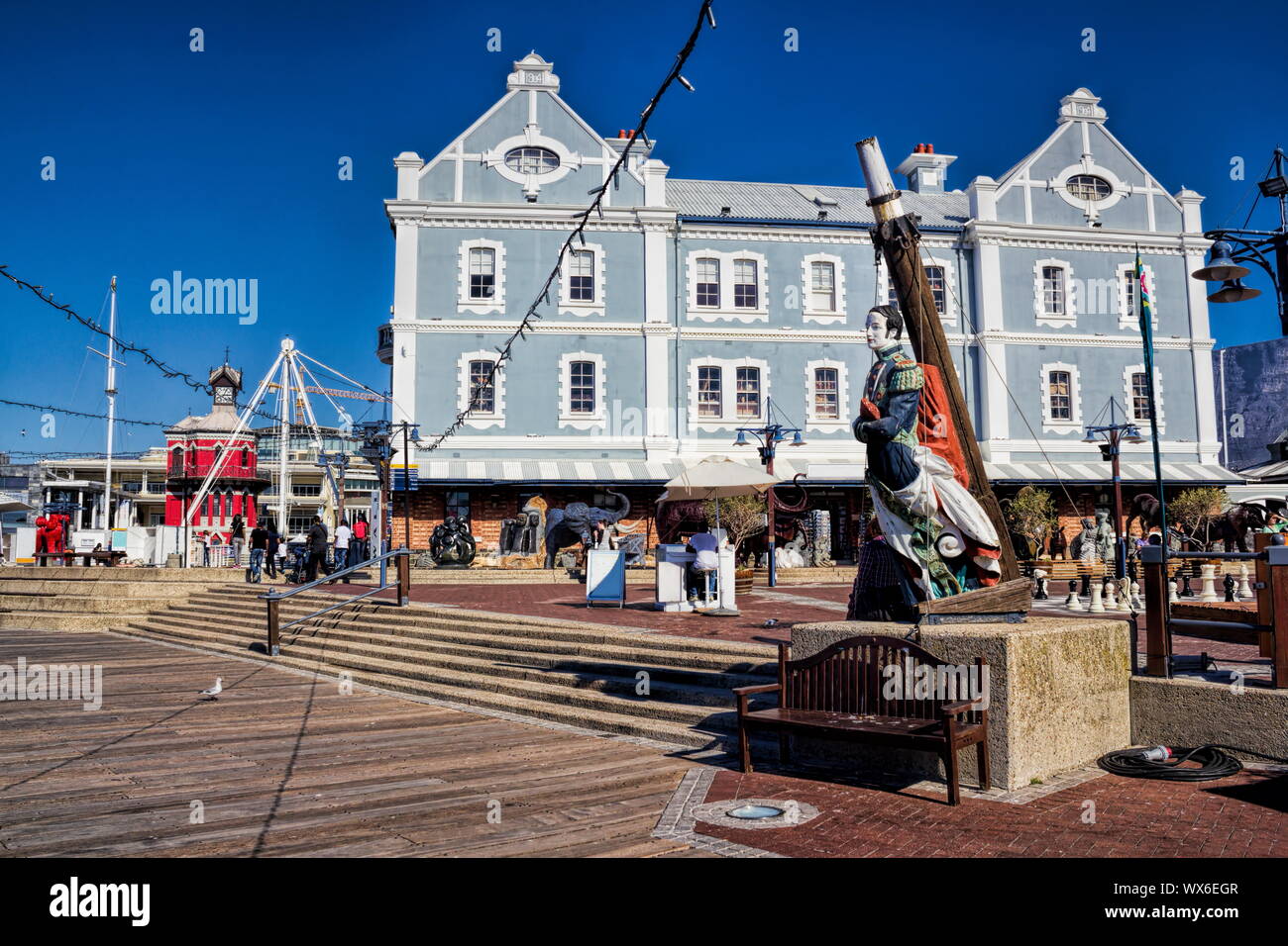 Cape Town, historic Waterfront Stock Photo
