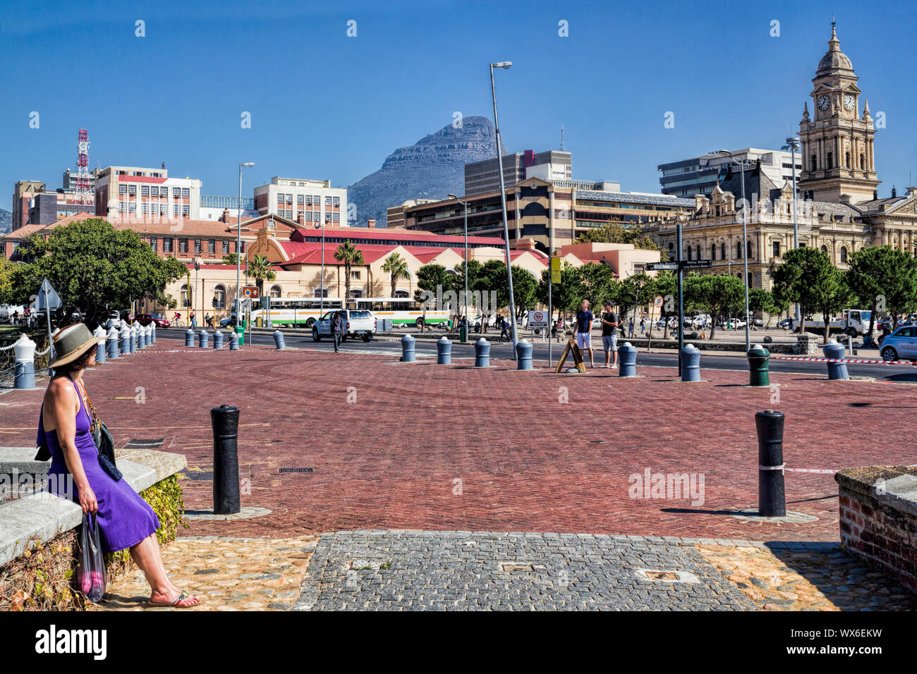 Cape Town, Grand Parade Stock Photo