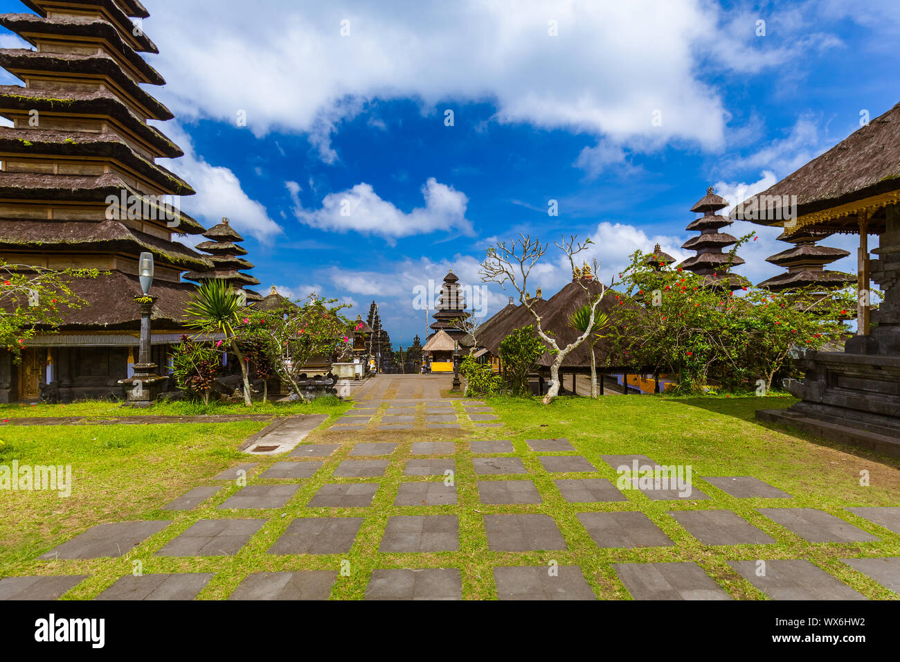 Pura Besakih Temple Bali Island Indonesia Stock Photo Alamy