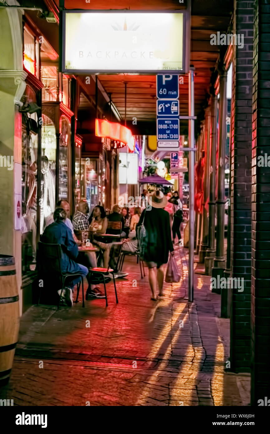 Cape Town, nightlife Stock Photo Alamy