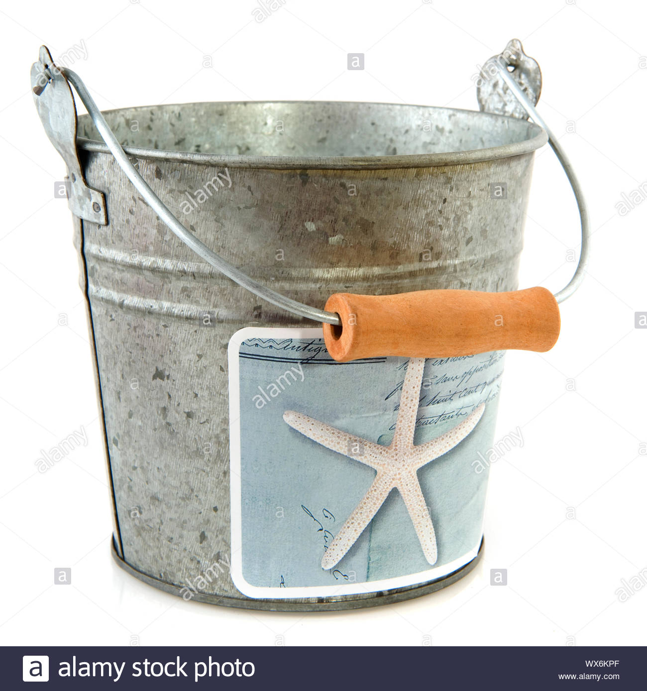 metal beach bucket