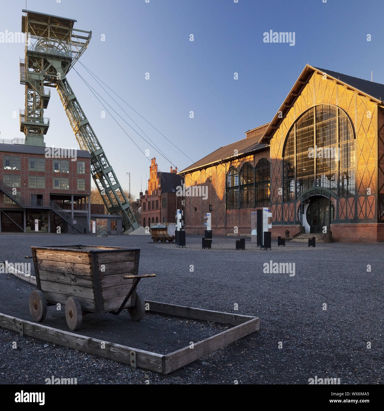 industrial museum colliery Zollern II/IV, Ruhr Area, North Rhine-Westphalia, Germany, Europe Stock Photo