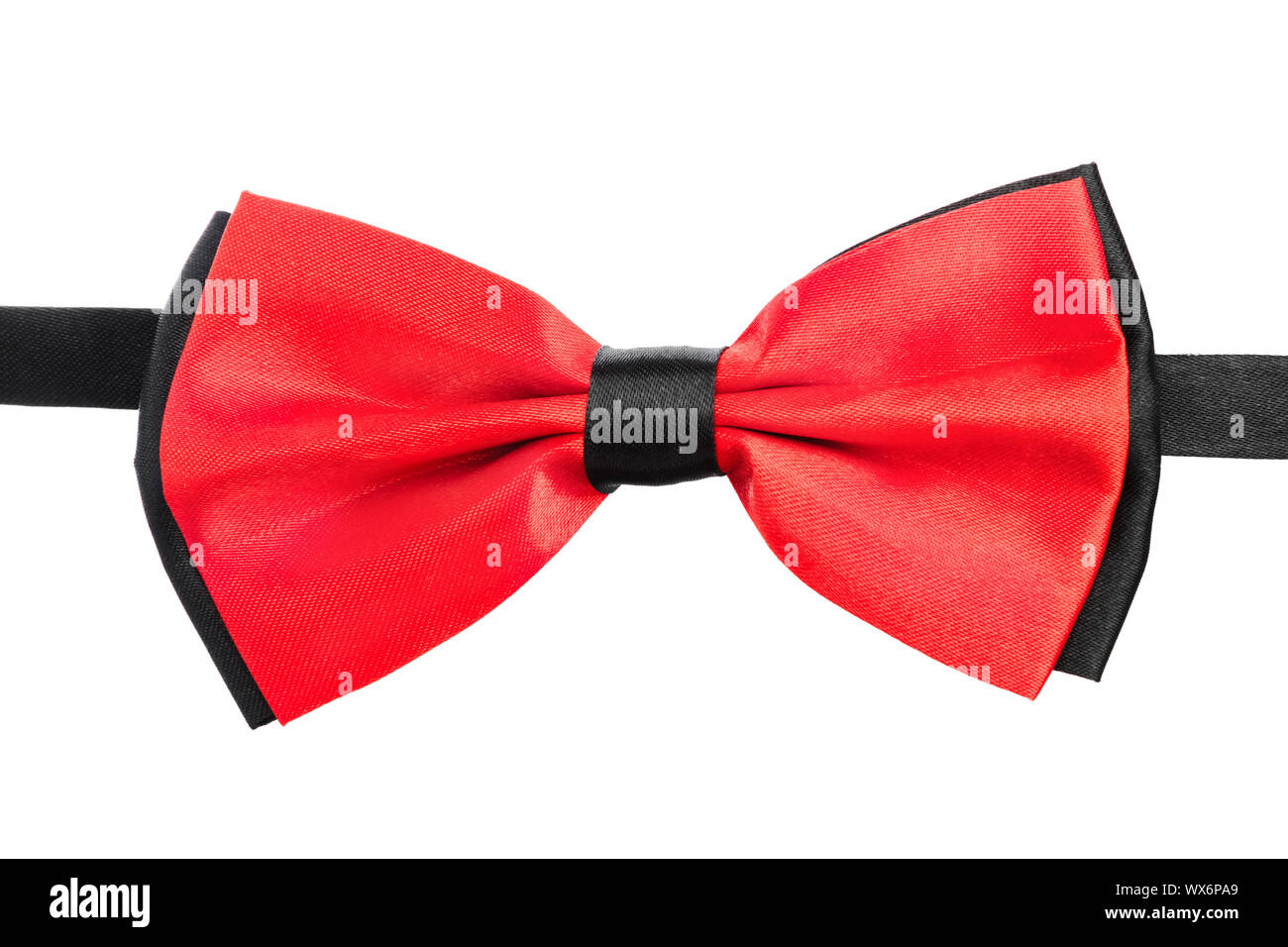 Red bow tie Stock Photo