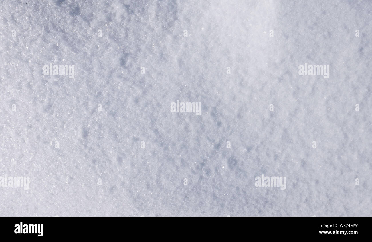 Fresh snow Stock Photo