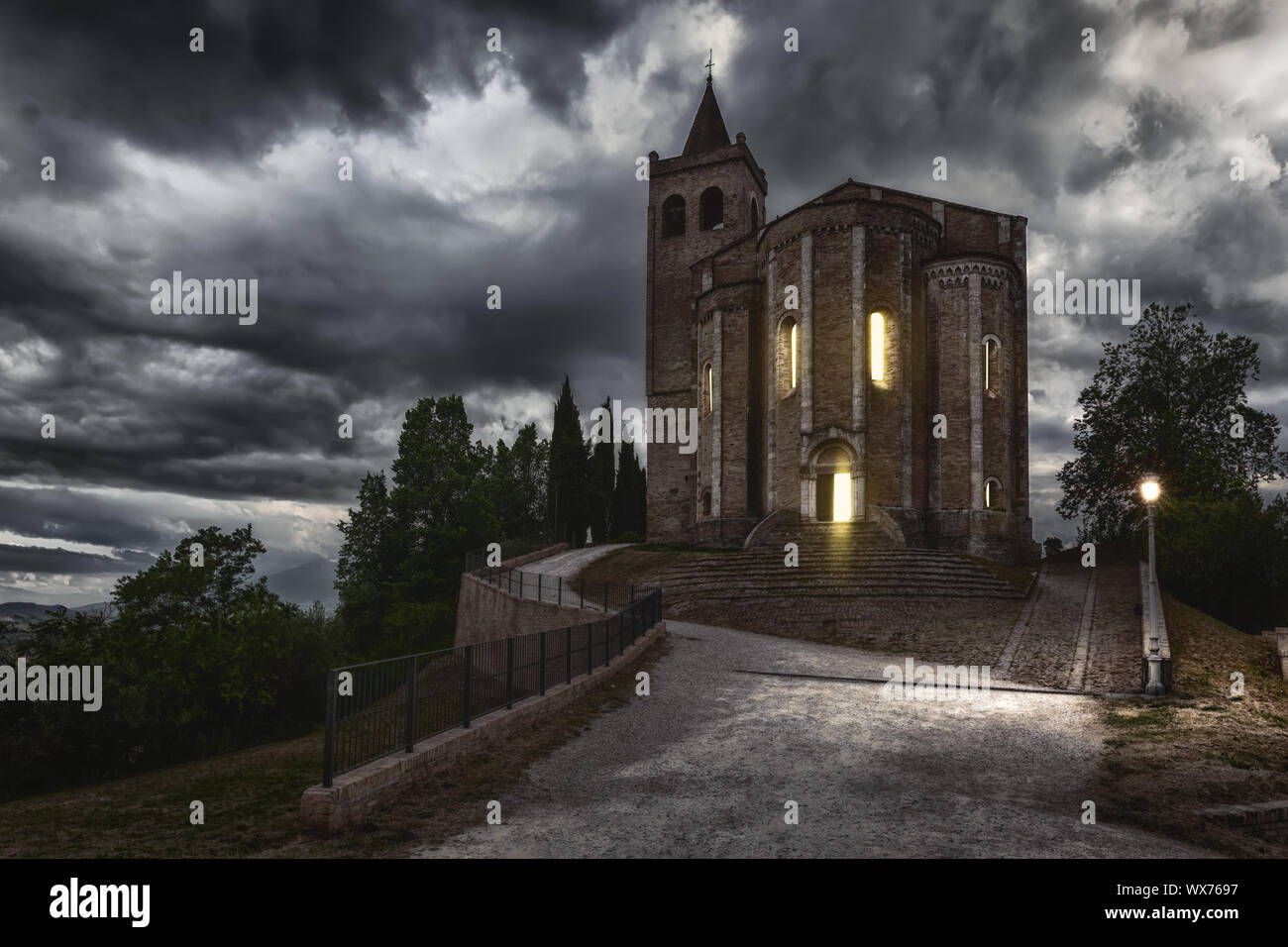 the church Santa Maria Italy Stock Photo - Alamy