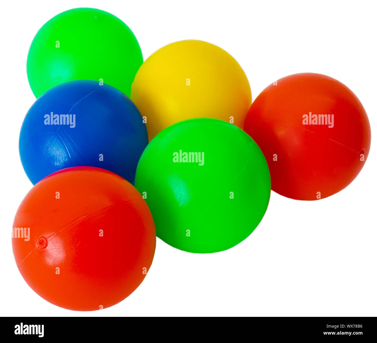 miniature plastic balls