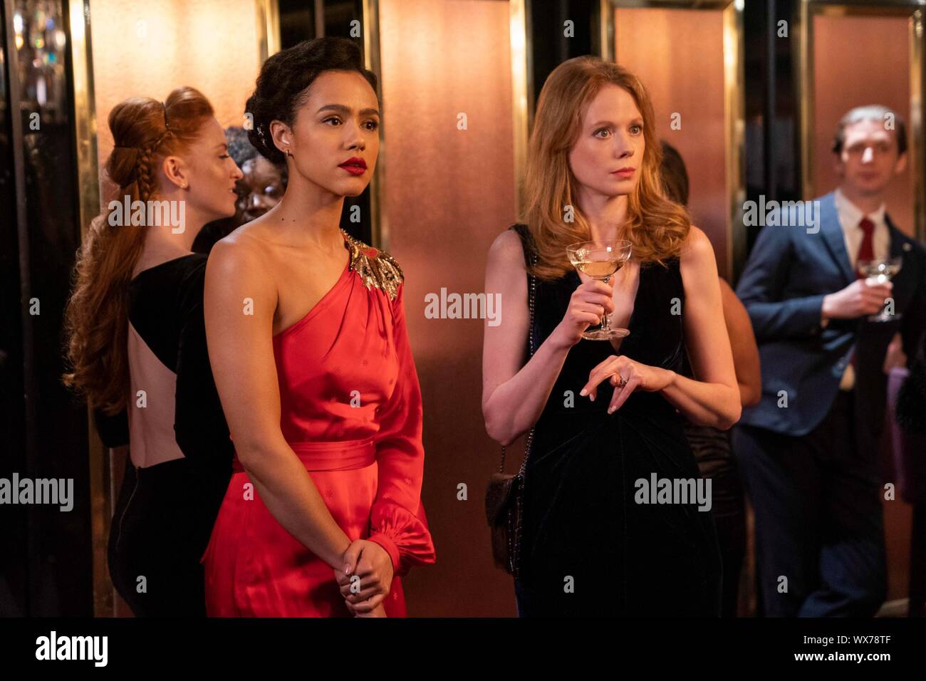 FOUR WEDDINGS AND A FUNERAL, from left: Nathalie Emmanuel, Zoe Boyle