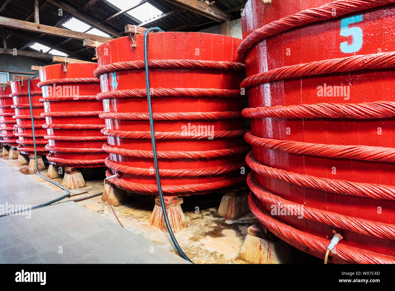 barrels in a fish sauce factory on Phu Quoc island Stock Photo Alamy