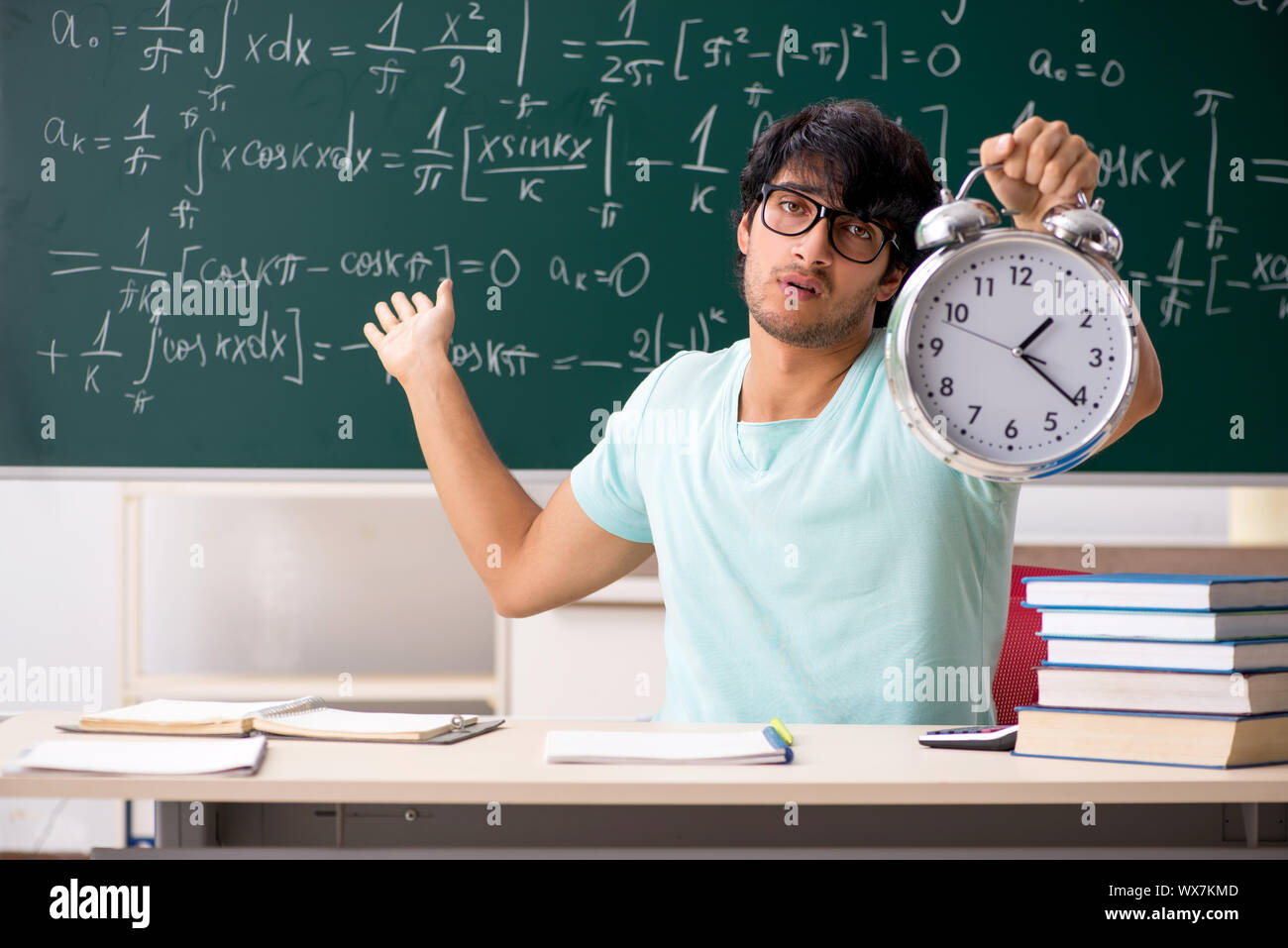 Sad Math Student Sad student math hi-res stock photography and images - Alamy