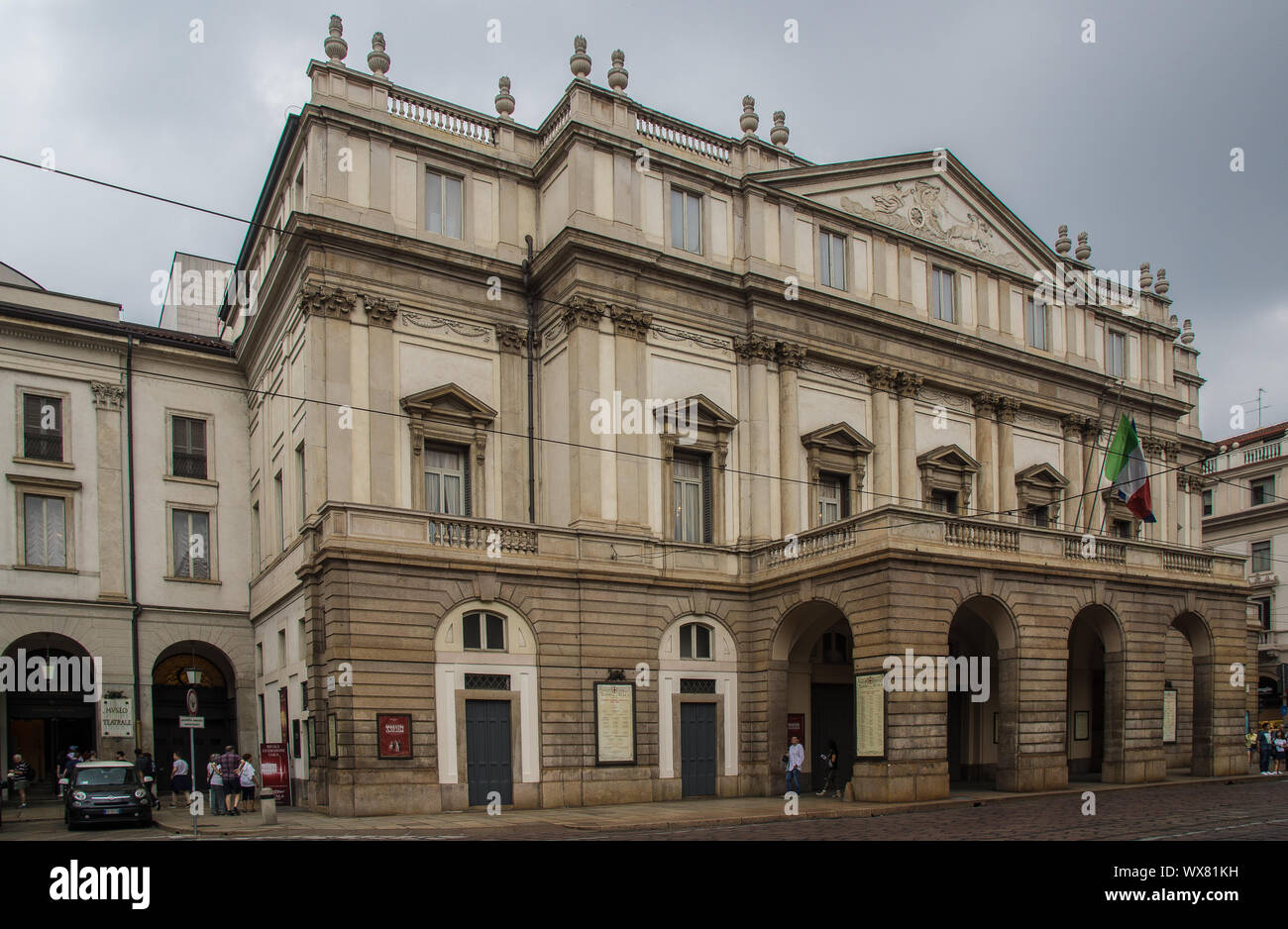 famous opera in milan Stock Photo