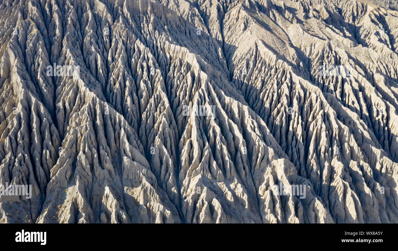 dushanzi grand canyon, xinjiang Stock Photo