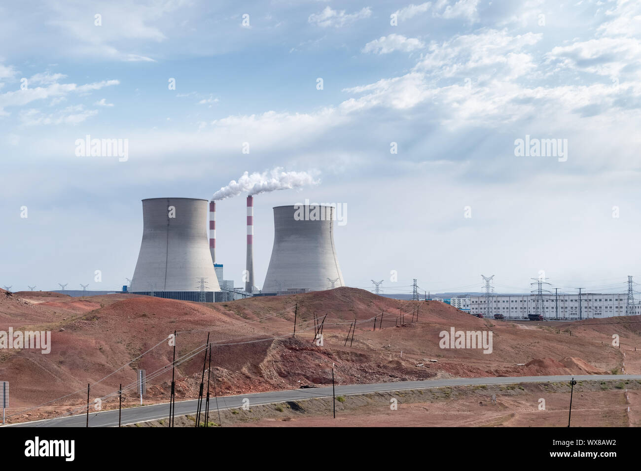 thermal power station Stock Photo
