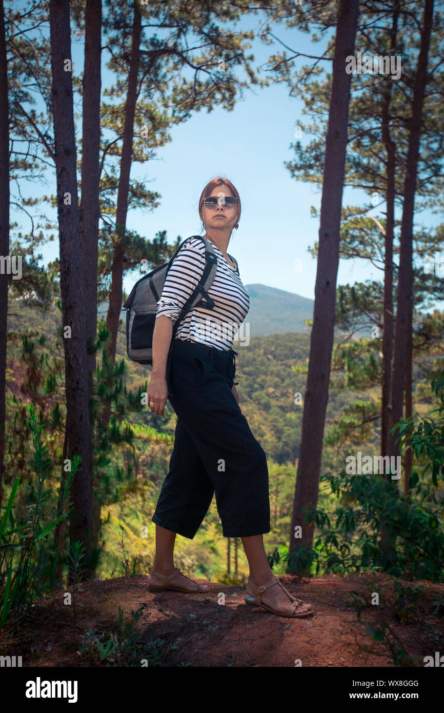 Mature female tourist hi-res stock photography and images - Alamy