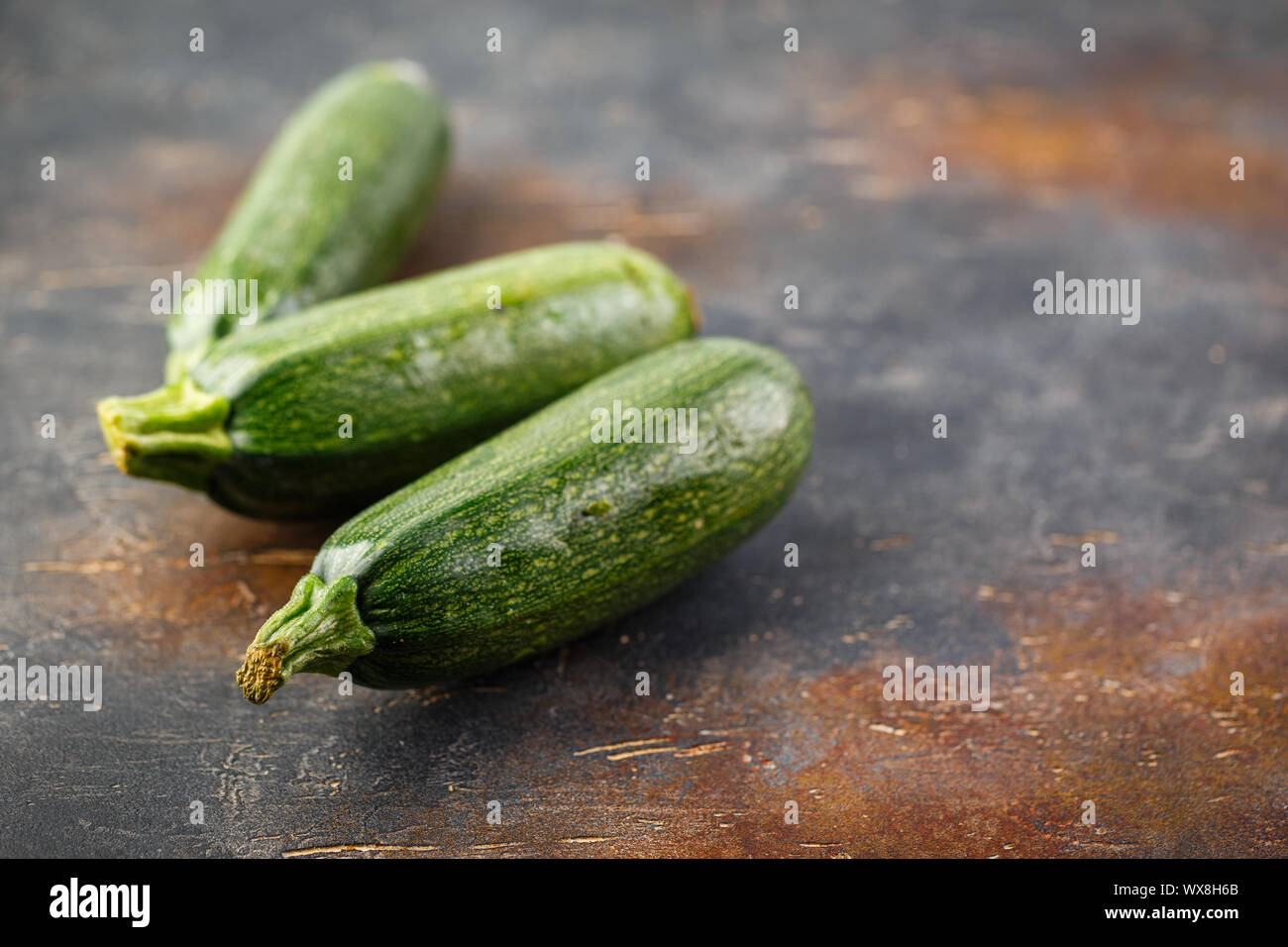 Three fresh vegetable Stock Photo