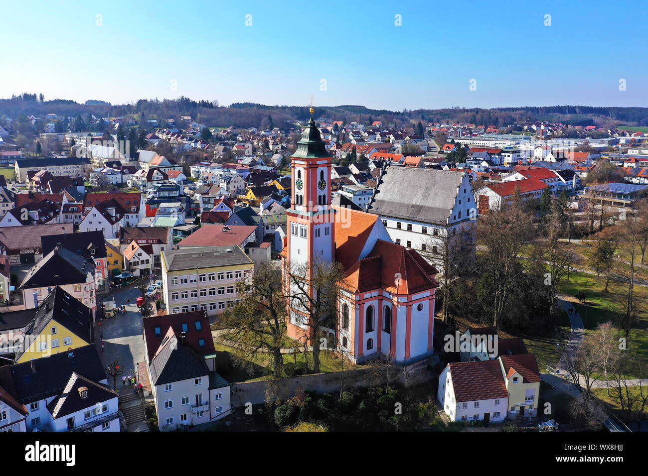 Old town in kaufbeuren hi-res stock photography and images - Alamy