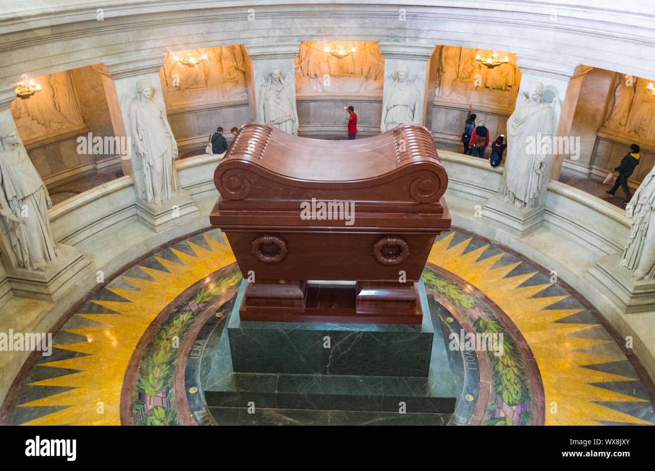 PARIS, FRANCE - 02 OCTOBER 2018: Napoleon's tomb at Les Invalides in ...