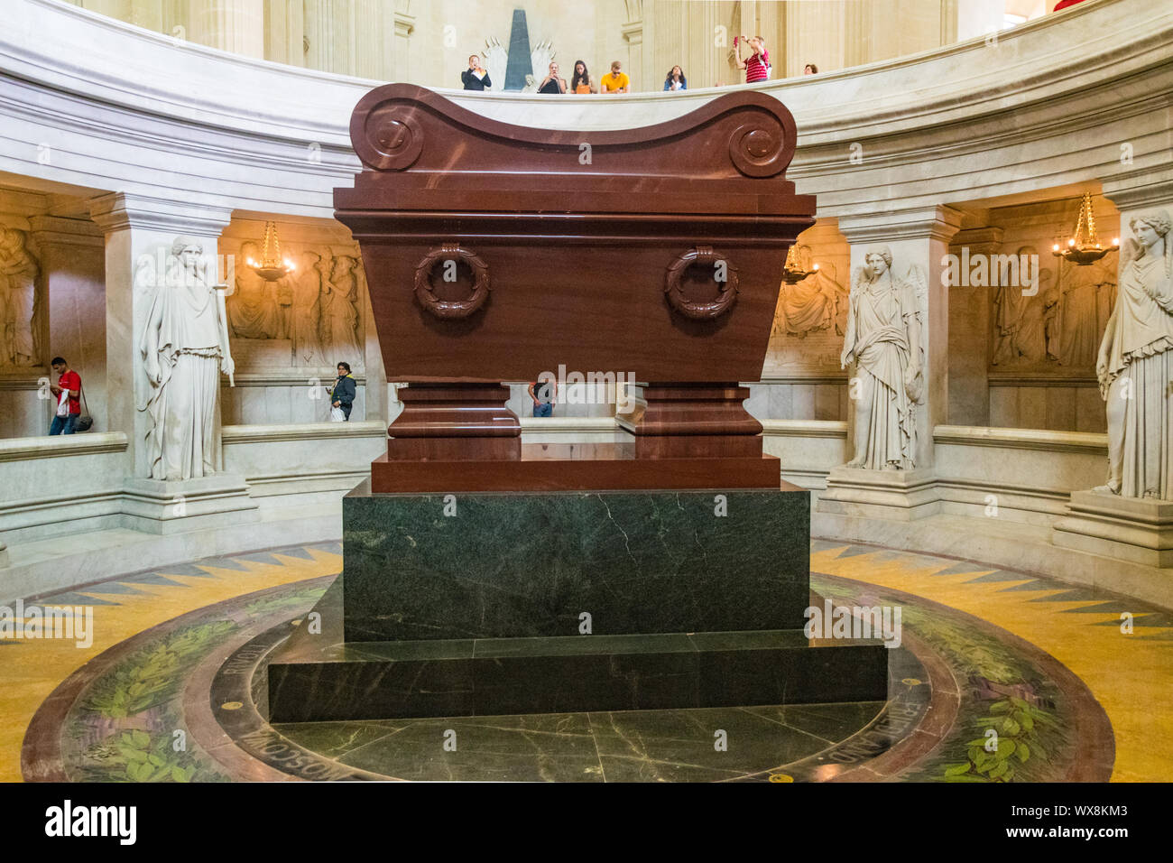 PARIS, FRANCE - 02 OCTOBER 2018: Napoleon's tomb at Les Invalides in ...