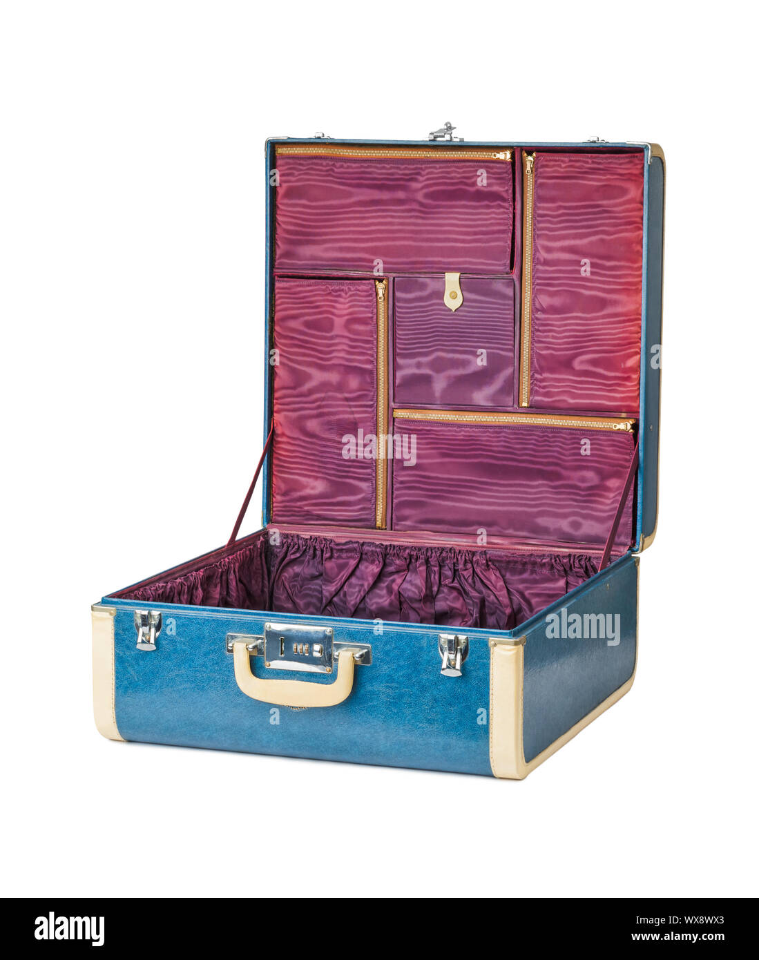Vintage travel suitcase Stock Photo Alamy