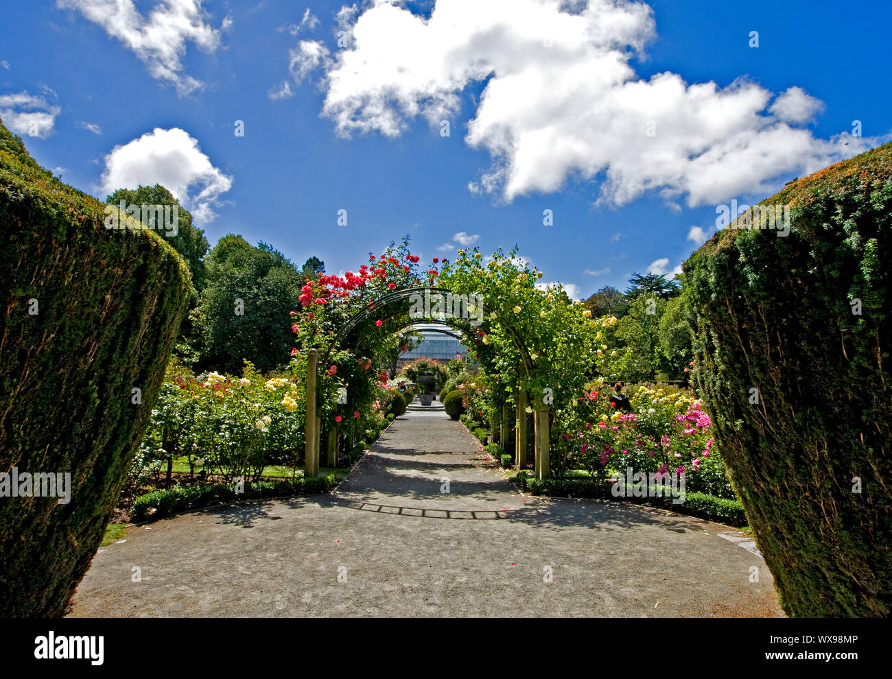 Christchurch gardens new zealand hires stock photography and images