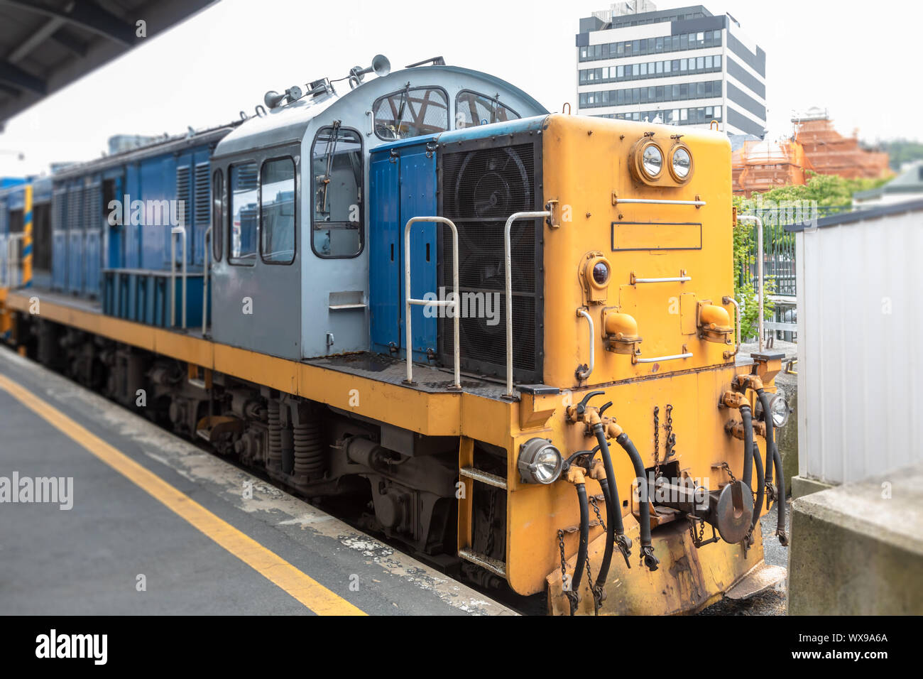 railway station of Dunedin south New Zealand Stock Photo