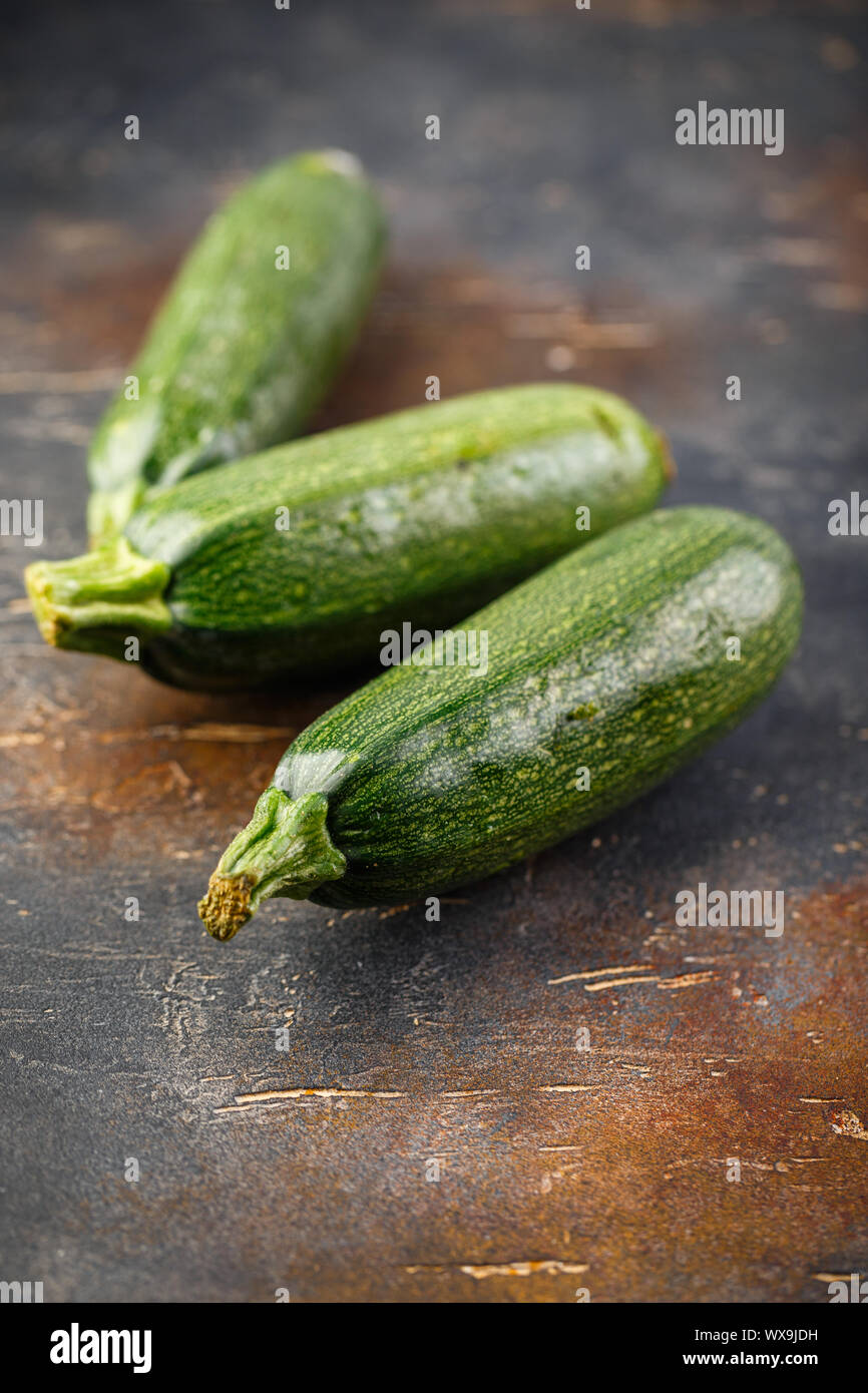 Three fresh vegetable Stock Photo