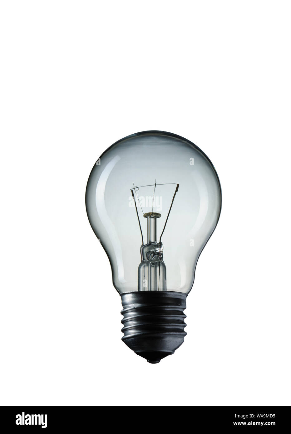 Light Bulb isolated on white background Stock Photo - Alamy