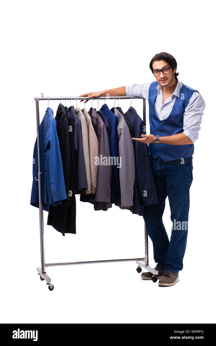 Tailor man suit Cut Out Stock Images & Pictures - Alamy