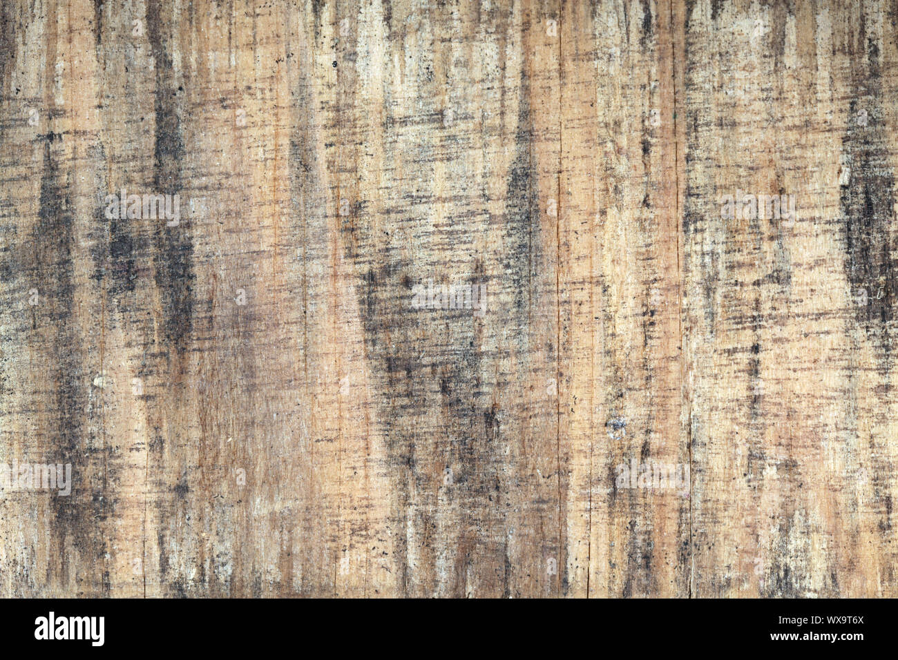 Worn wooden background or texture Stock Photo