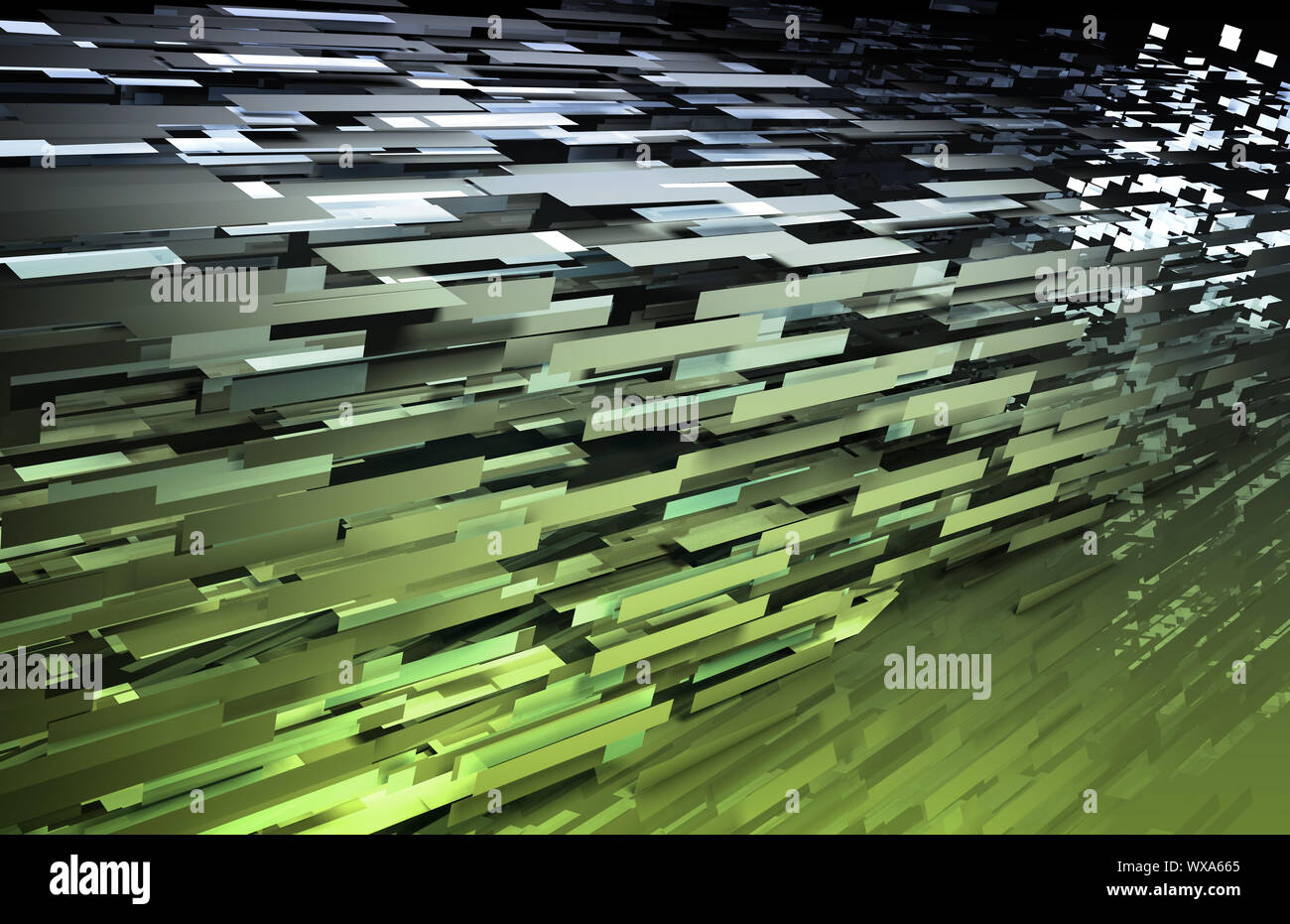File Transfer Moving Data Over the Internet Stock Photo