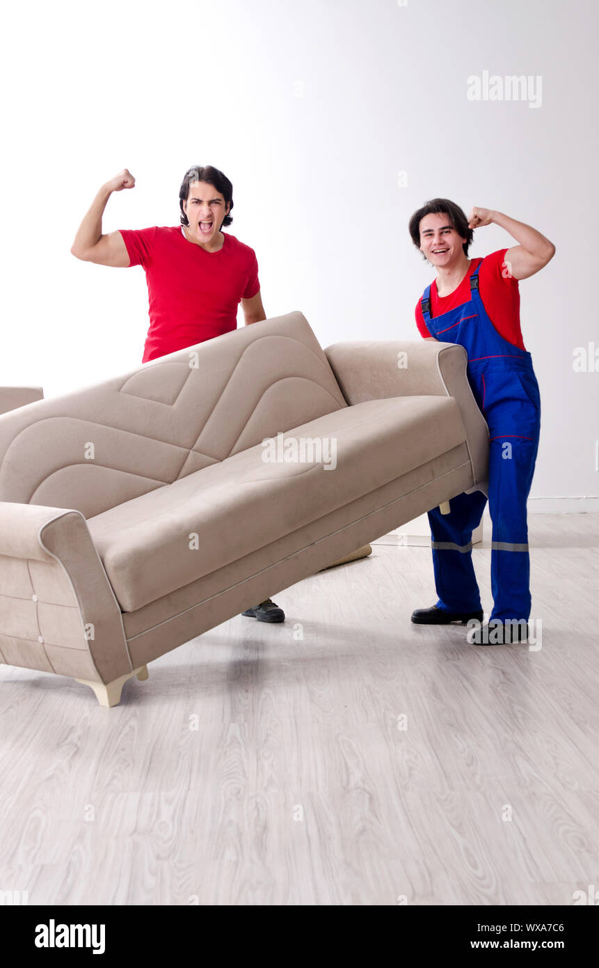 Professional movers couch hires stock photography and images Alamy