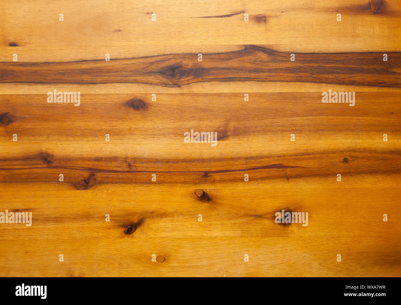 New Clean Dark Wood Cutting Board Background. Stock Photo