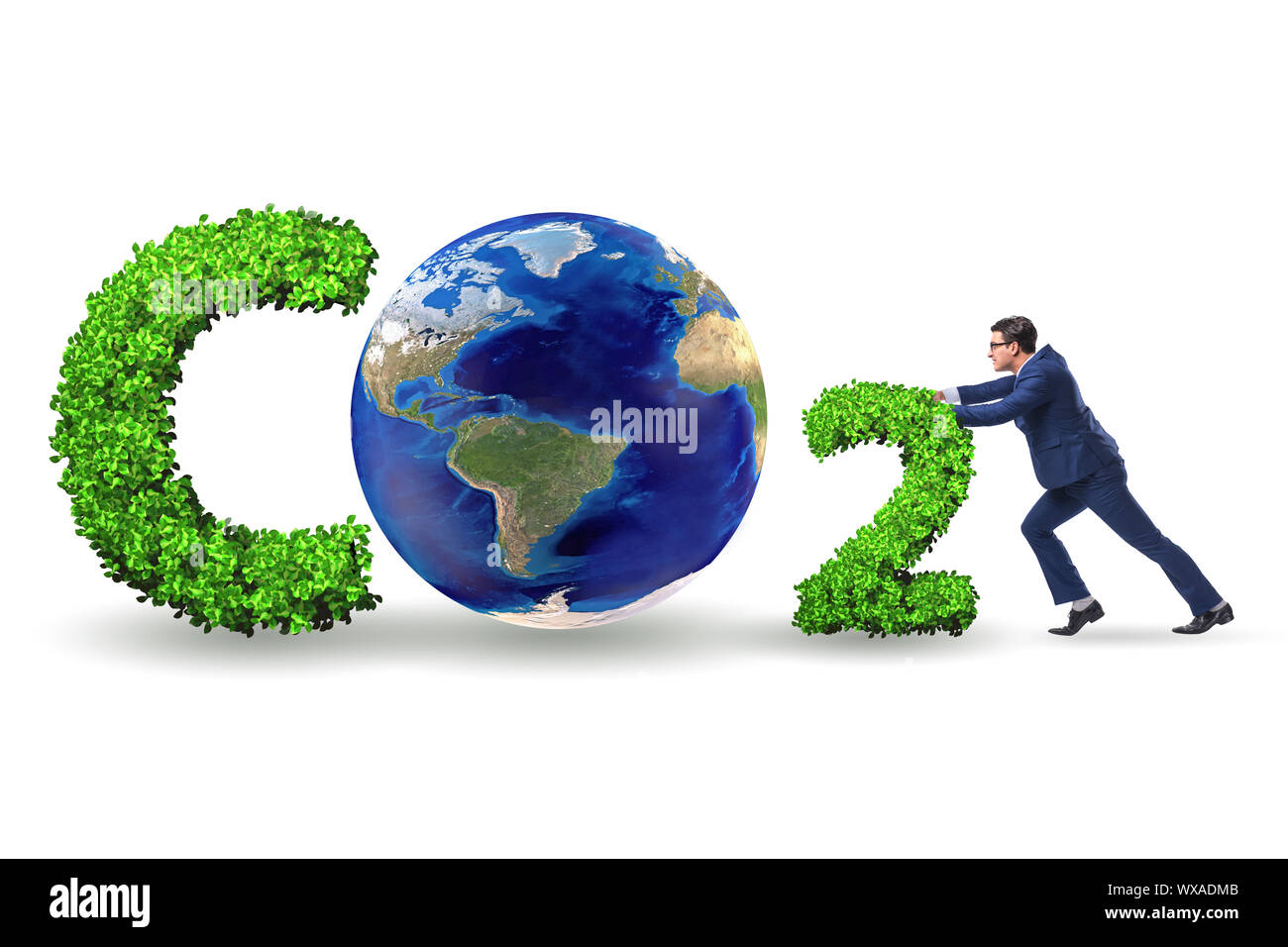 Ecological concept of greenhouse gas emissions Stock Photo Alamy