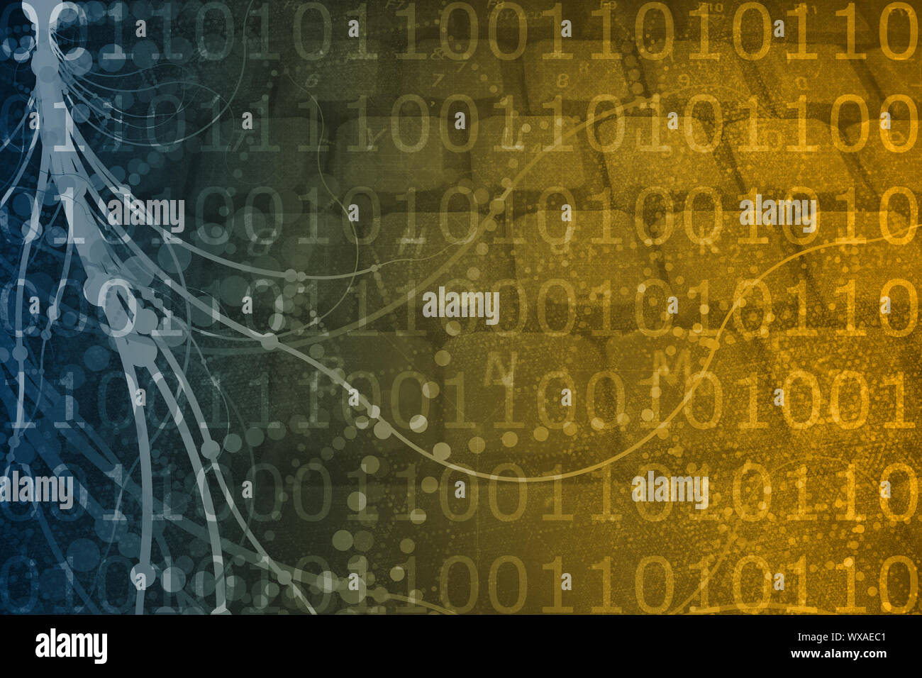 Science Fiction Virtual Reality Network Stock Photo Alamy