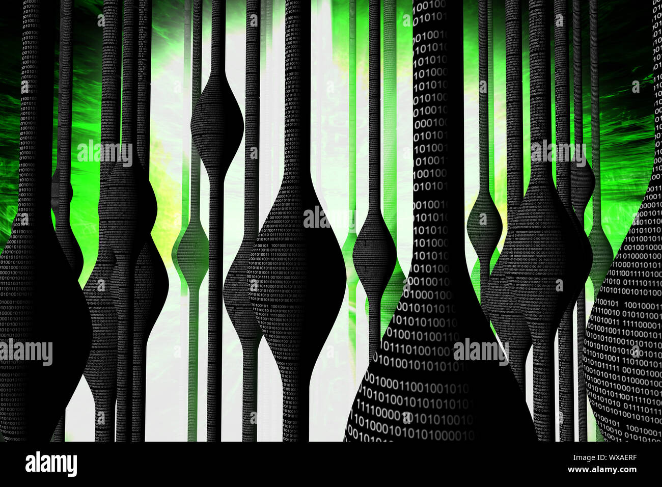 connection global problem 3d abstract concept Stock Photo