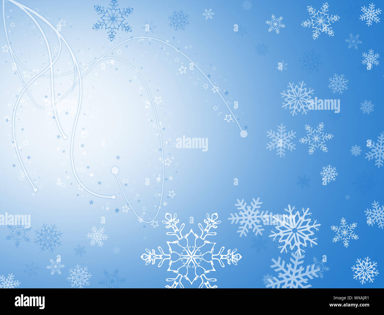 christmas background for your designs in blue with swirls and ...