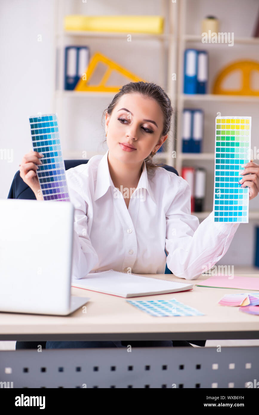 Beautiful Designers Beautiful architect color palette hi-res stock photography and images ...