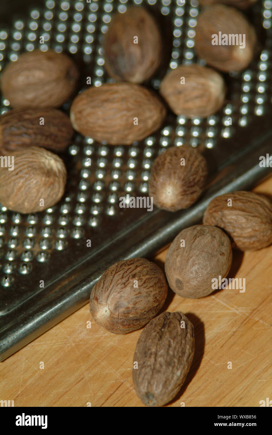 nutmeg, good to have it in every kitchen Stock Photo Alamy