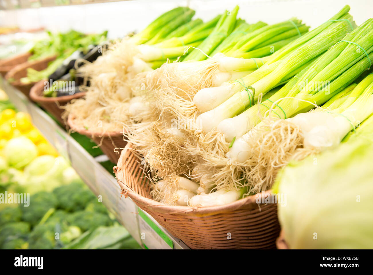 Bunches Spring Onions High Resolution Stock Photography and Images - Alamy
