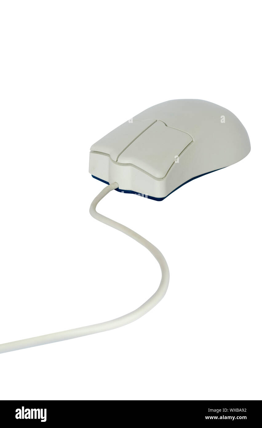computer mouse isolated on white background Stock Photo - Alamy