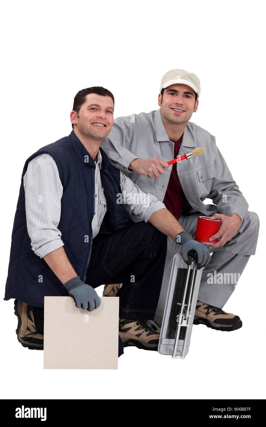 Decorators Stock Photo