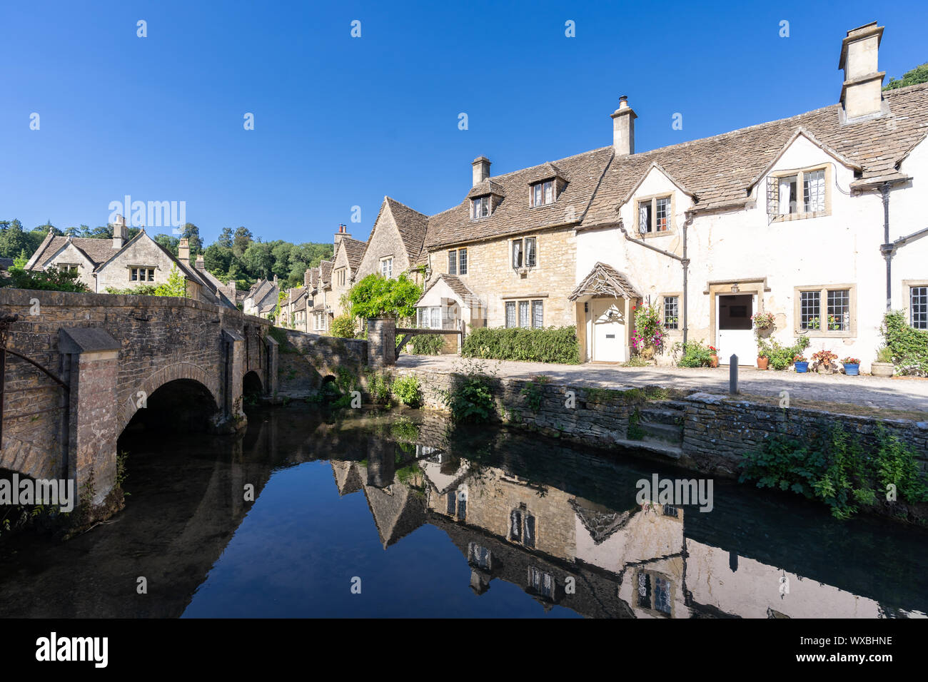 Cotswolds villages in England UK Stock Photo Alamy